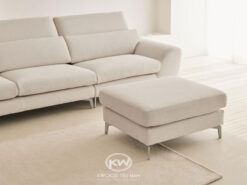 Ghế sofa chung cư nhỏ màu trắng đẹp - SF350