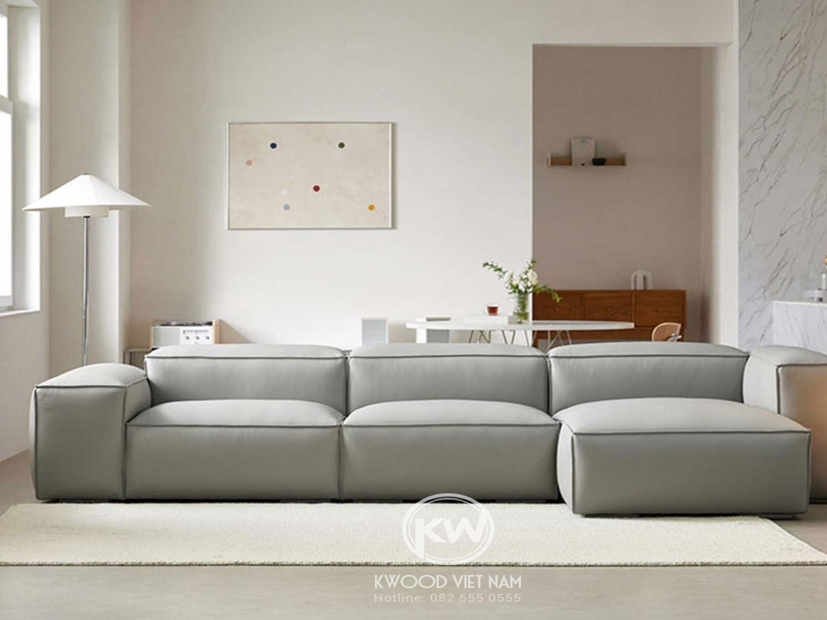 Sofa góc chữ L cho phòng khách đẹp - SF390