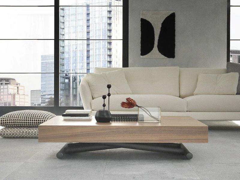 Một số ghế sofa kiêm bàn ăn màu trắng khó trong việc vệ sinh (Nguồn: Sưu tầm)