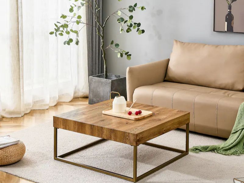 Ghế sofa chân bằng kim loại dễ vệ sinh (Nguồn: Sưu tầm)