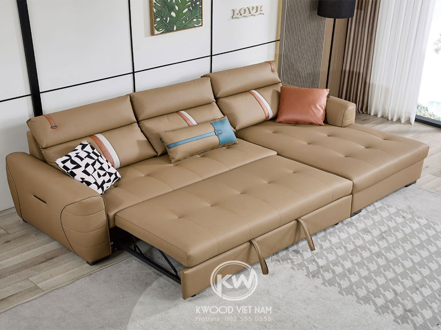 Mẫu sofa băng giường có kích thước lớn