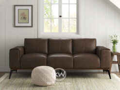 Ghế sofa da thật mềm mại chống chầy xước - SF386