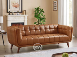 Ghế sofa da thật nhập khẩu - SF377