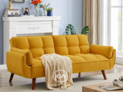 Ghế sofa giường có tay vịn loe - SF145