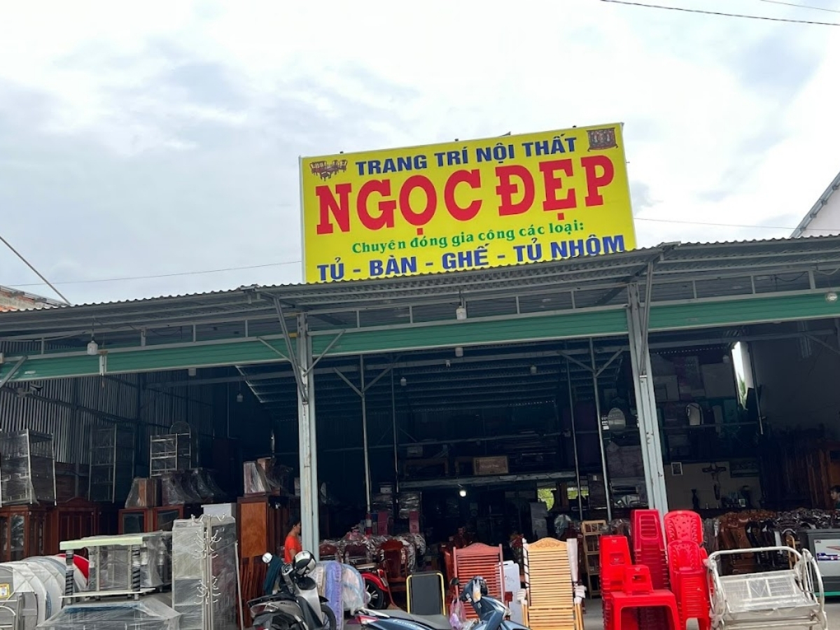 Cửa hàng nội thất Ngọc Đẹp Bến Tre (Nguồn: Sưu tầm)