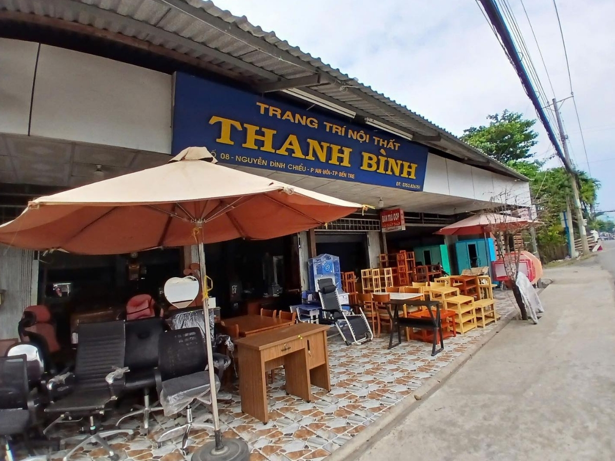 Cửa hàng nội thất Thanh Bình Bến Tre (Nguồn: Sưu tầm)