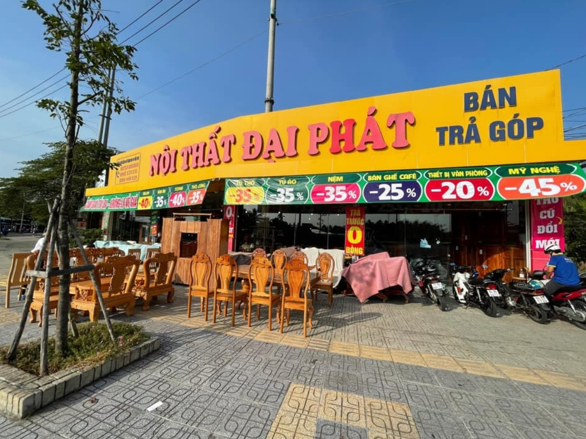 Cửa hàng nội thất Đại Phát Bến Tre (Nguồn: Sưu tầm)