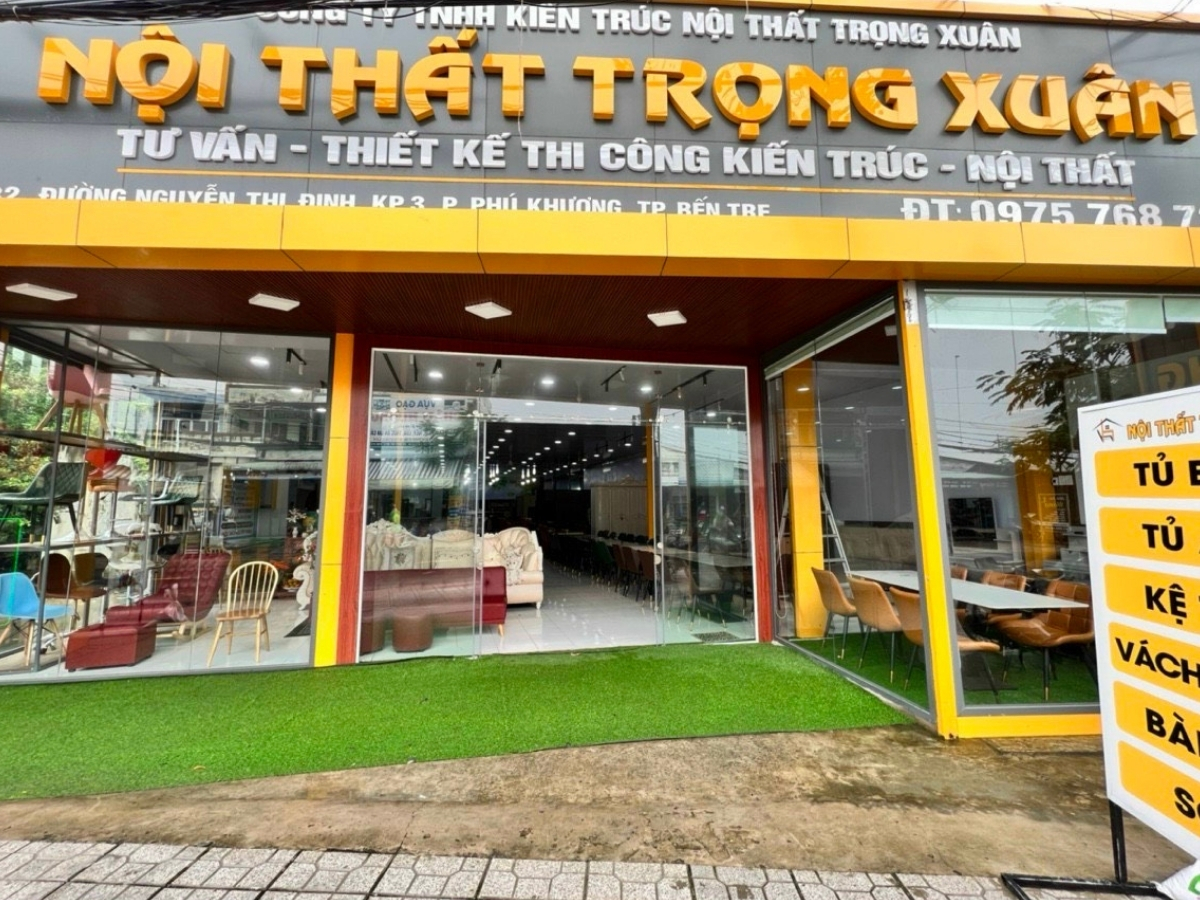 Cửa hàng nội thất Trọng Xuân Bến Tre (Nguồn: Sưu tầm)