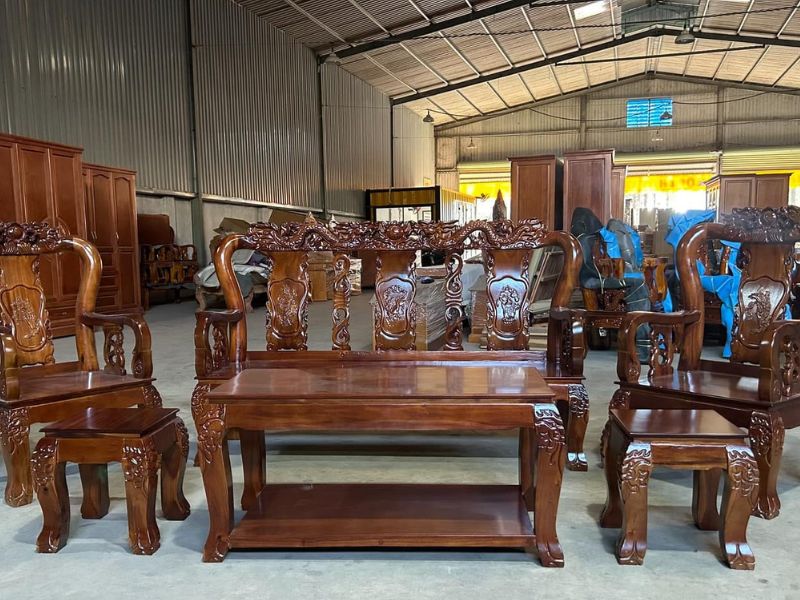 Xưởng sản xuất đồ gỗ Hố Nai quy mô lớn (Nguồn: Sưu tầm)
