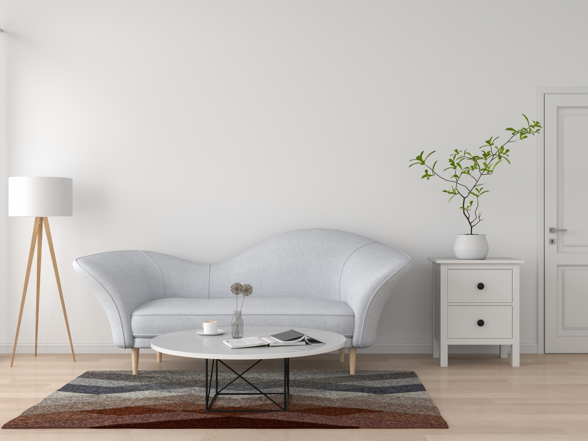 Thiết kế, thi công phòng khách tối giản - Nam Phú Decor (Nguồn: Sưu tầm)