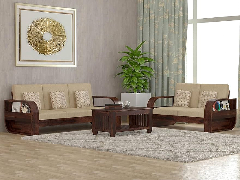 Sofa gỗ văng dài phong cách tối giản – Giá 4.800.000₫ (Nguồn: Sưu tầm)