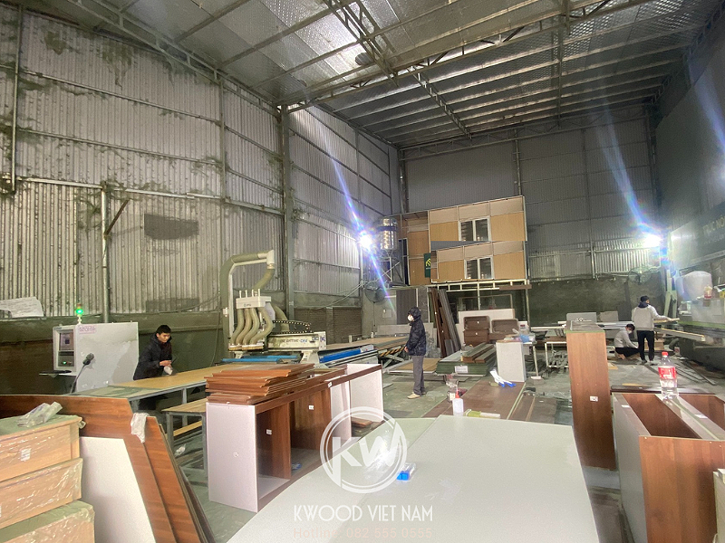 Xưởng sản xuất nội thất Kwood Việt Nam