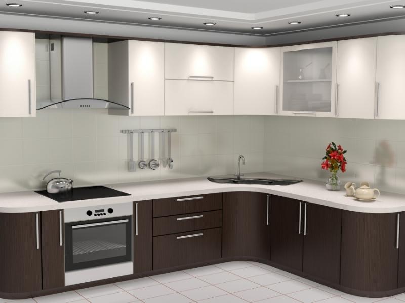 Bố trí bếp chữ L hợp phong thuỷ mang lại tài lộc cho gia chủ (Nguồn: Sưu tầm)