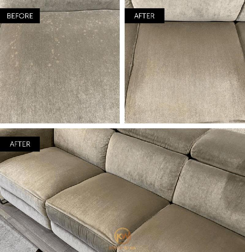 Cách vệ sinh ghế sofa vải tại nhà đơn giản (Nguồn: Sưu tầm)