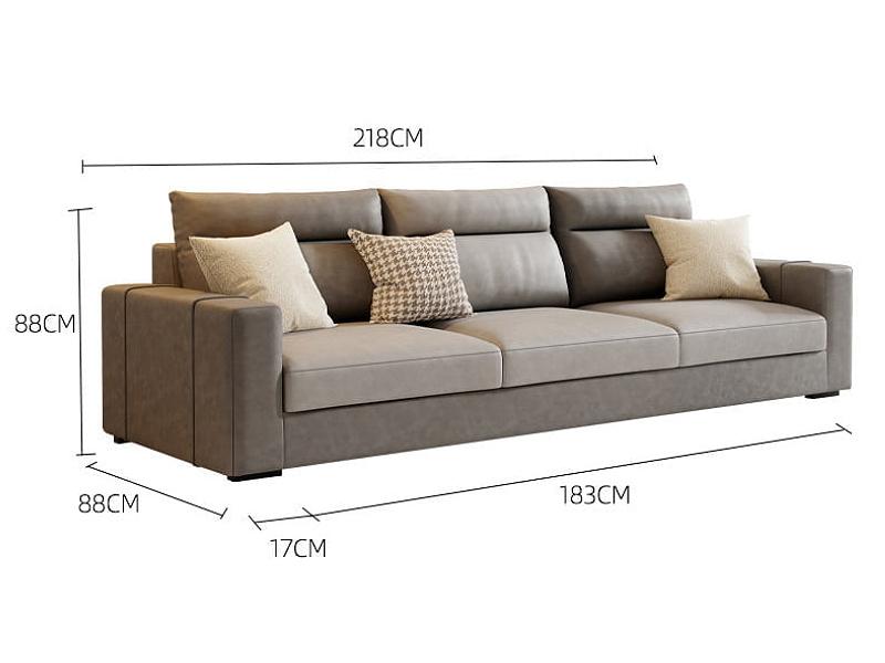 Kích thước Sofa văng Bed 3 chỗ thích hợp cho gia đình 3-4 người sử dụng (Nguồn: Sưu tầm)