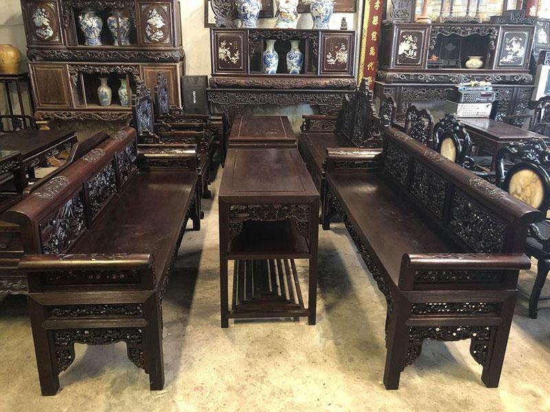 Phân loại bộ Trường Kỷ qua chất liệu (Nguồn: sưu tầm)
