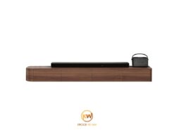 Kệ tivi treo tường kết hợp tủ rượu bằng gỗ công nghiệp - KTV72
