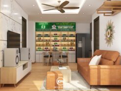 Kệ tivi gỗ công nghiệp MDF cho phòng khách - KTV93