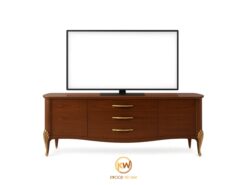 Kệ tivi gỗ óc chó cao cấp cho phòng khách - KTV78