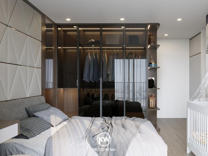 Có thể sử dụng tủ quần áo nhôm kính tại Kwood Việt Nam để giảm nguy cơ bị gián tấn công