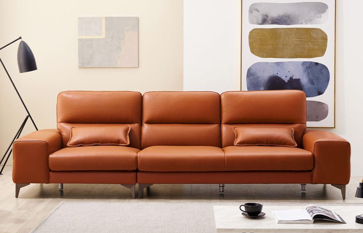Sofa được làm bằng chất liệu da Microfiber (Ảnh: sưu tầm)